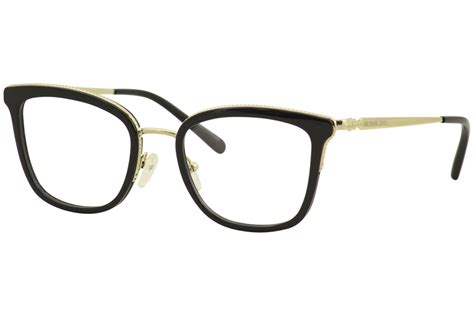 michael kors black and gold womdns glasses|Michael Kors clear prescription glasses.